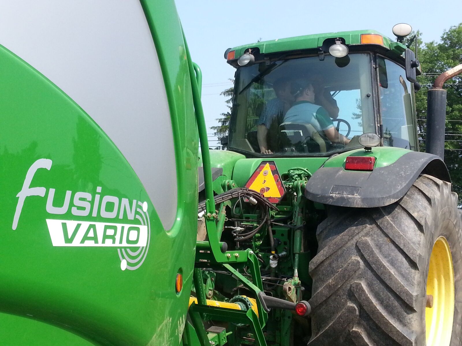 Samsung Galaxy S3 sample photo. Mchale, baler, tractor photography