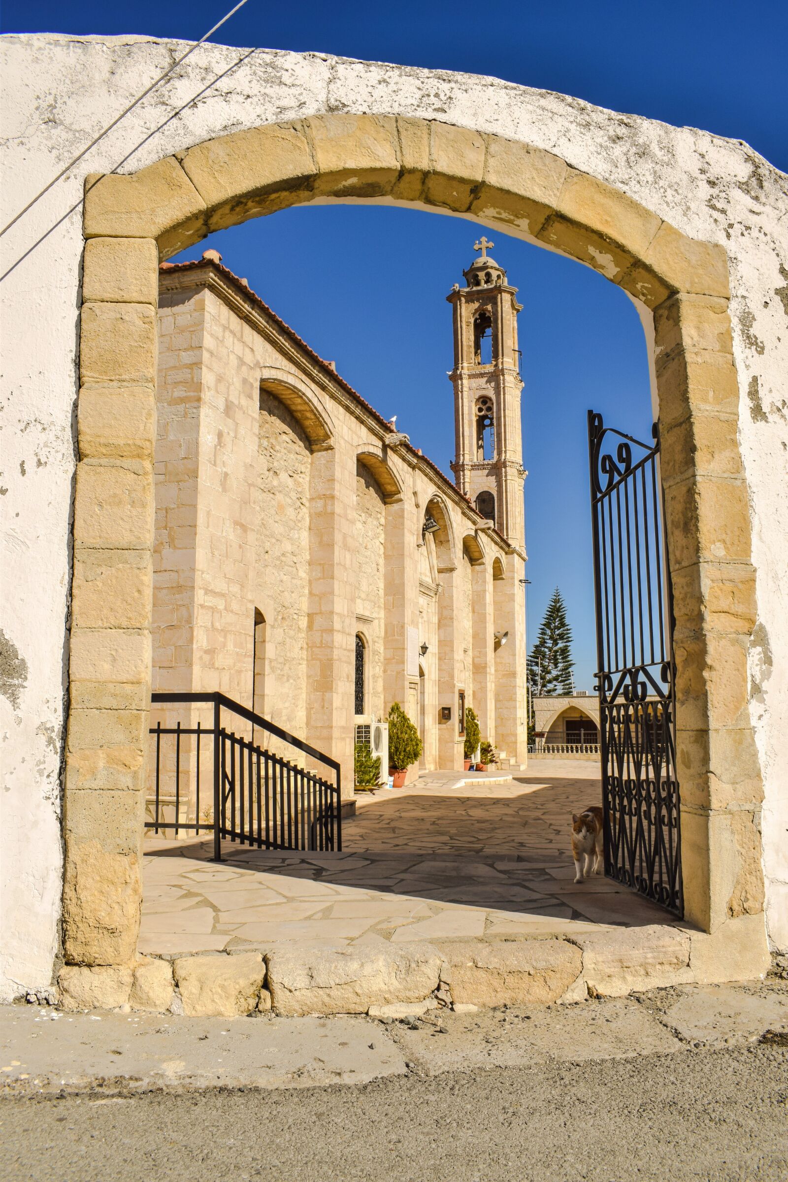 Nikon D3300 sample photo. Cyprus, maroni, church photography