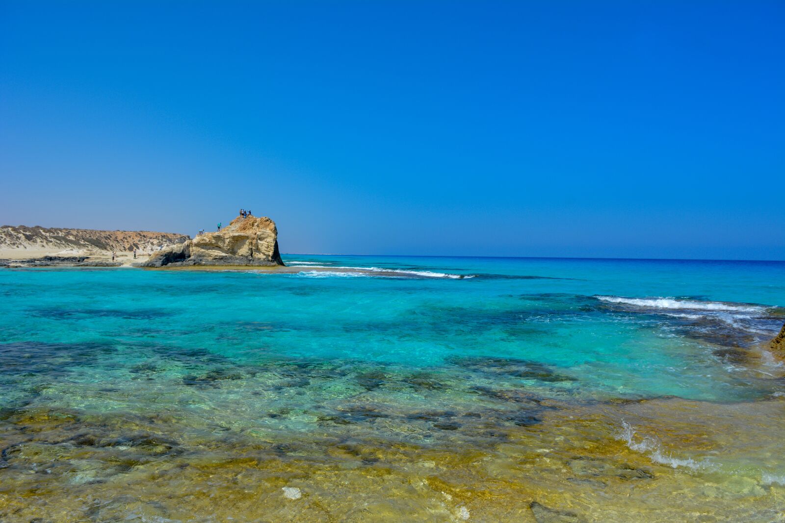 Nikon D5200 sample photo. Sea, rocks, sky photography