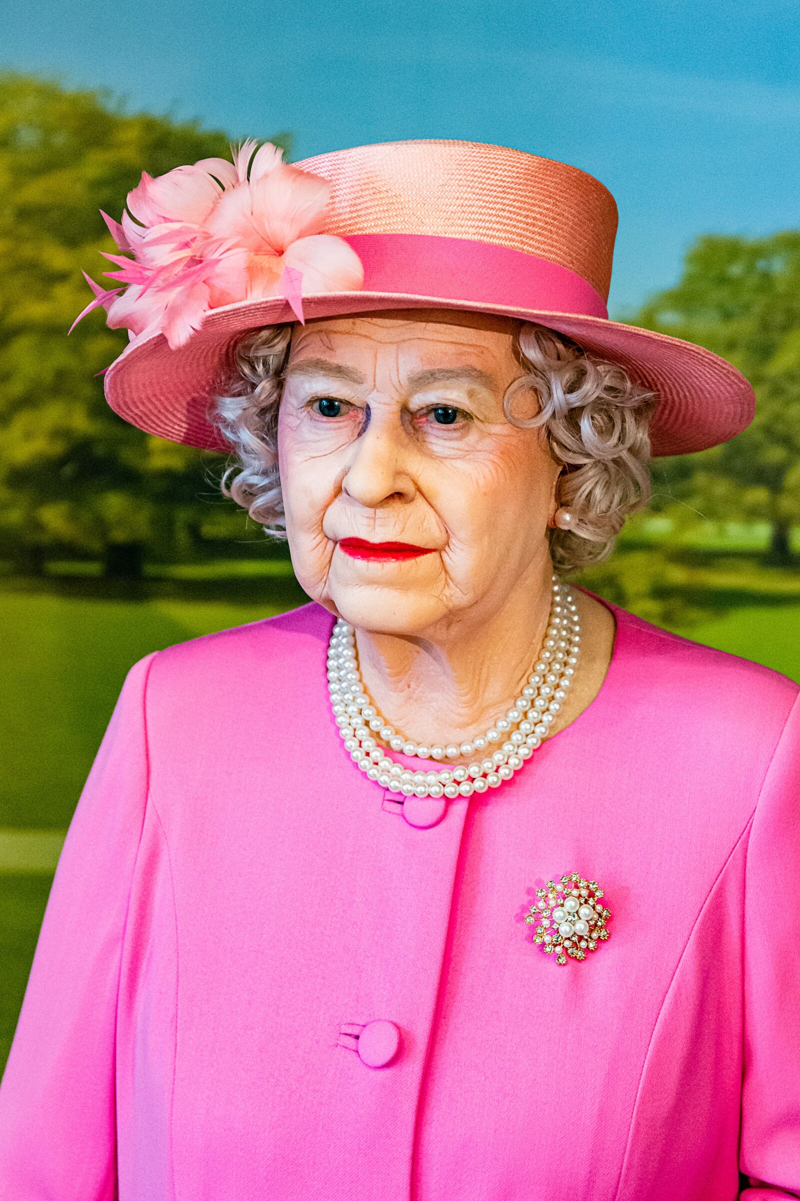 Nikon D7100 sample photo. Queen, elizabeth, wax figure photography