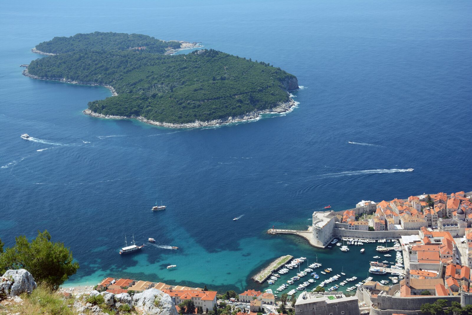 Nikon D7100 sample photo. Dubrovnik, island lokrum, croatia photography