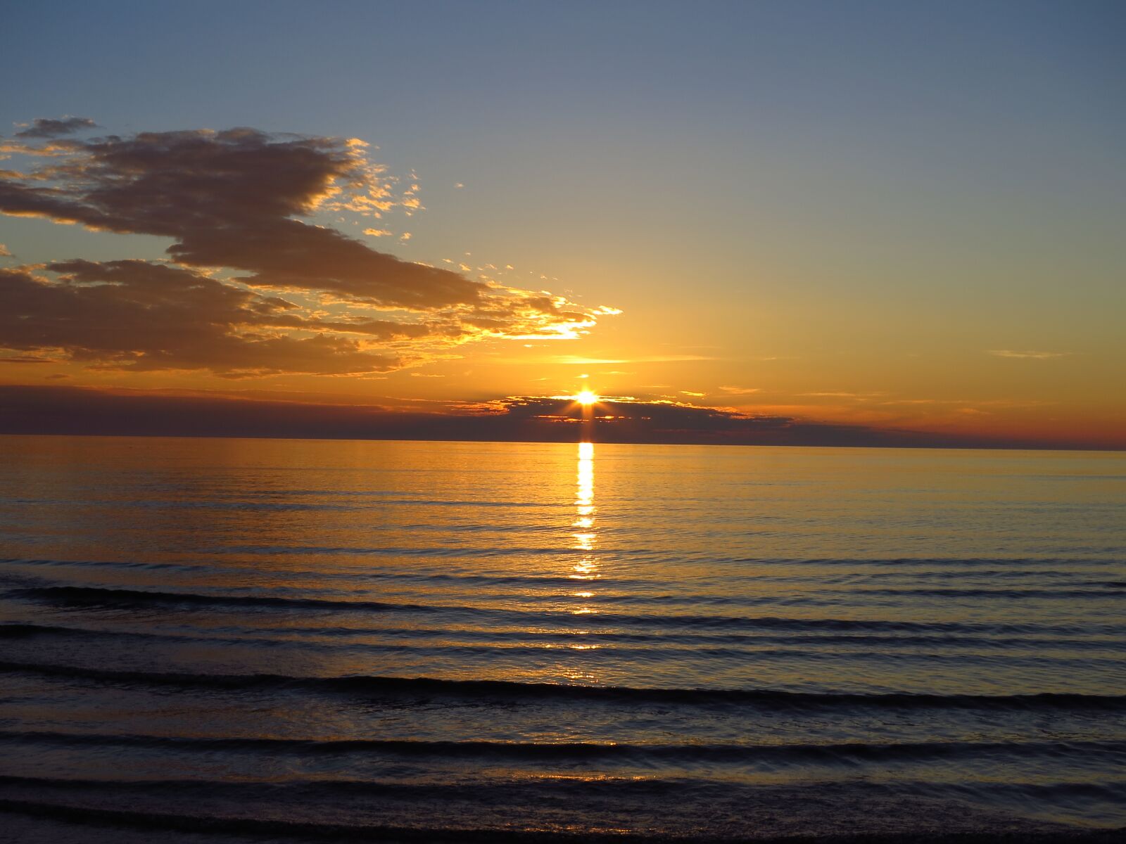 Canon PowerShot S120 sample photo. Sunset, sun, sea photography