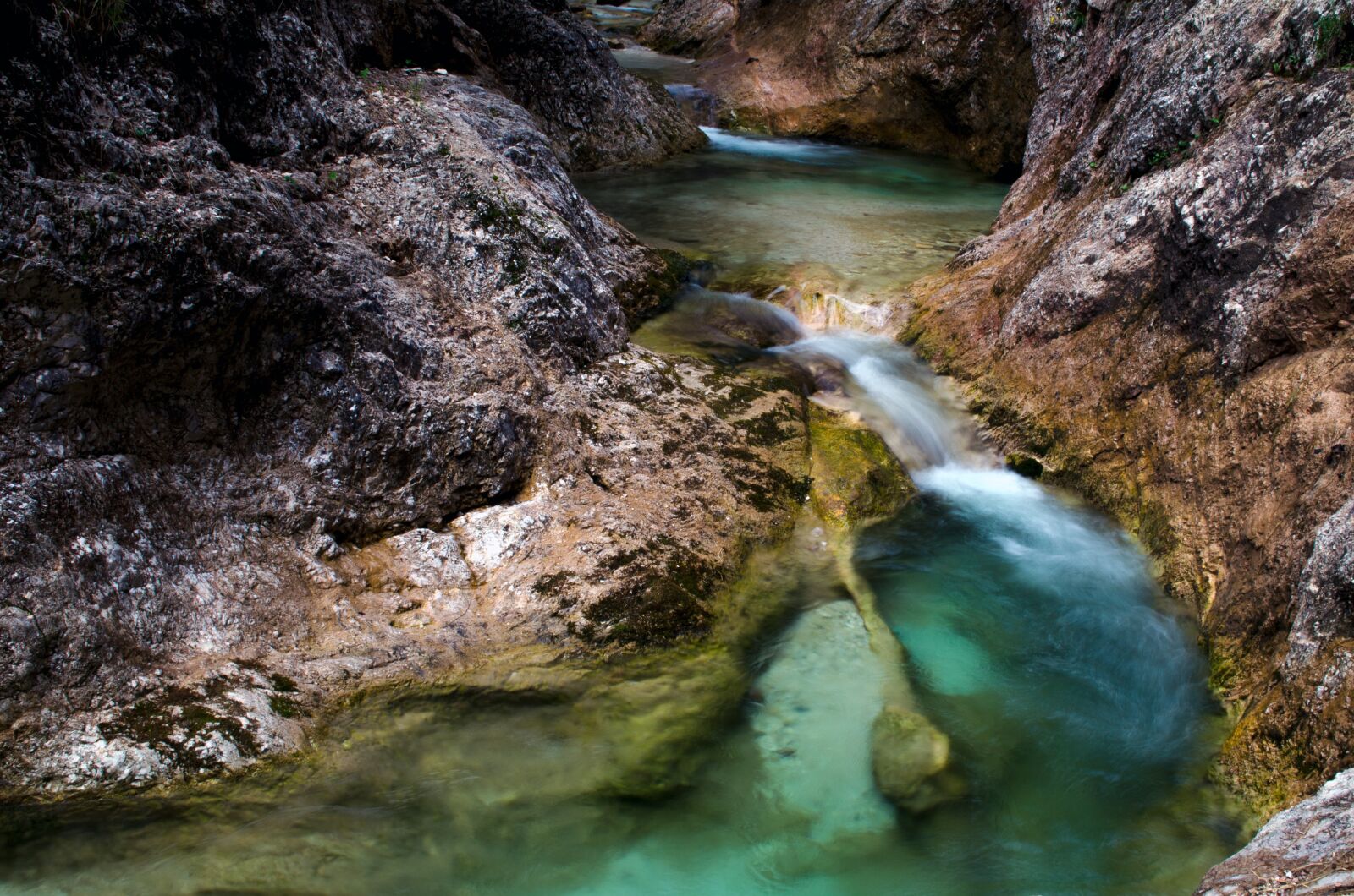 Nikon D5100 sample photo. Clammy, water, gorge photography