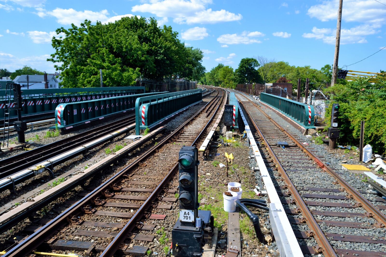 Nikon D3100 sample photo. Train tracks, metro, new photography