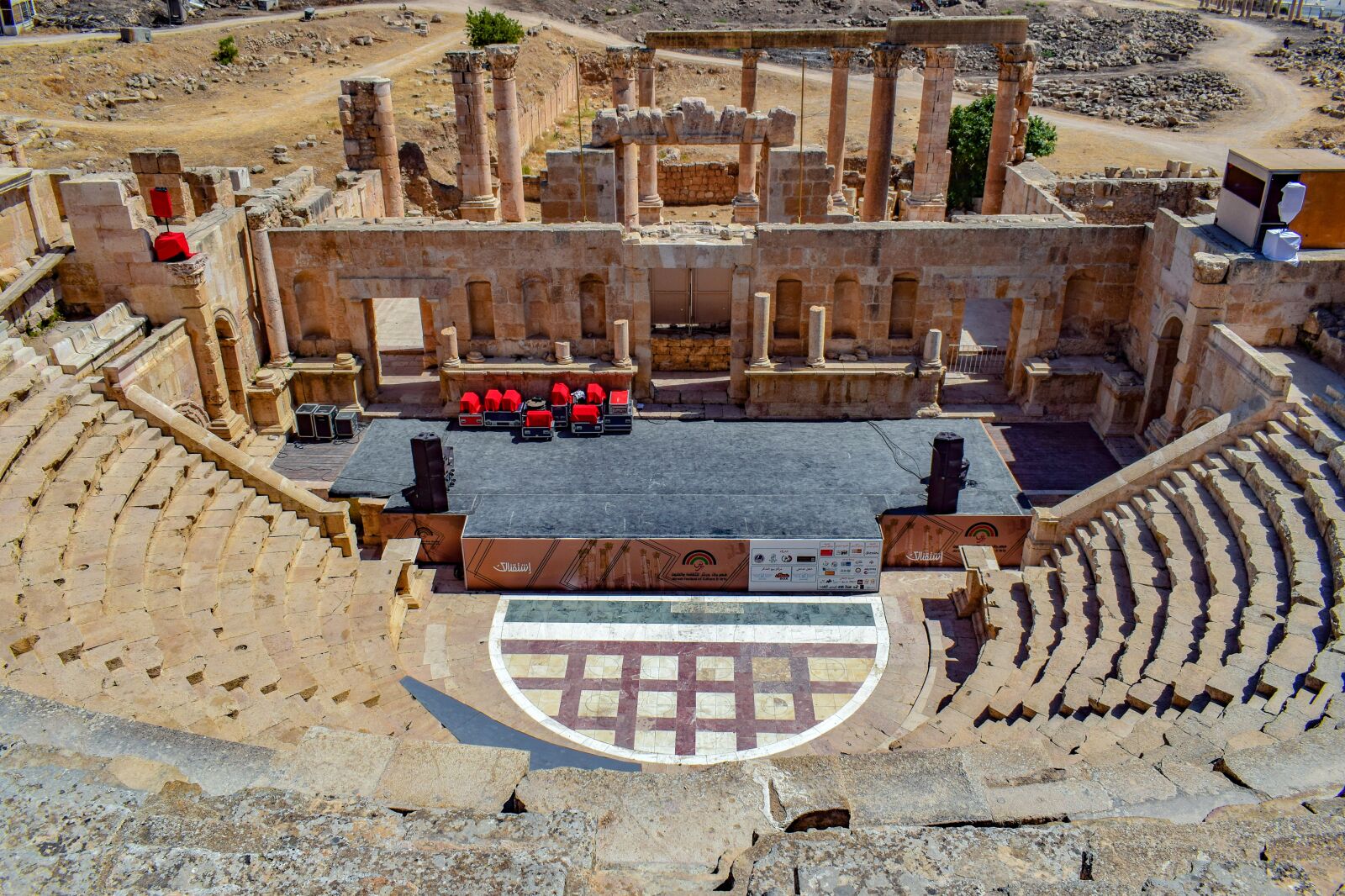 Nikon D3300 sample photo. Ancient theatre, architecture, ruins photography