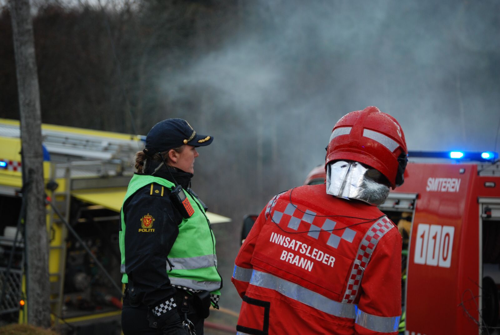 Nikon D80 sample photo. Police and fire chief photography
