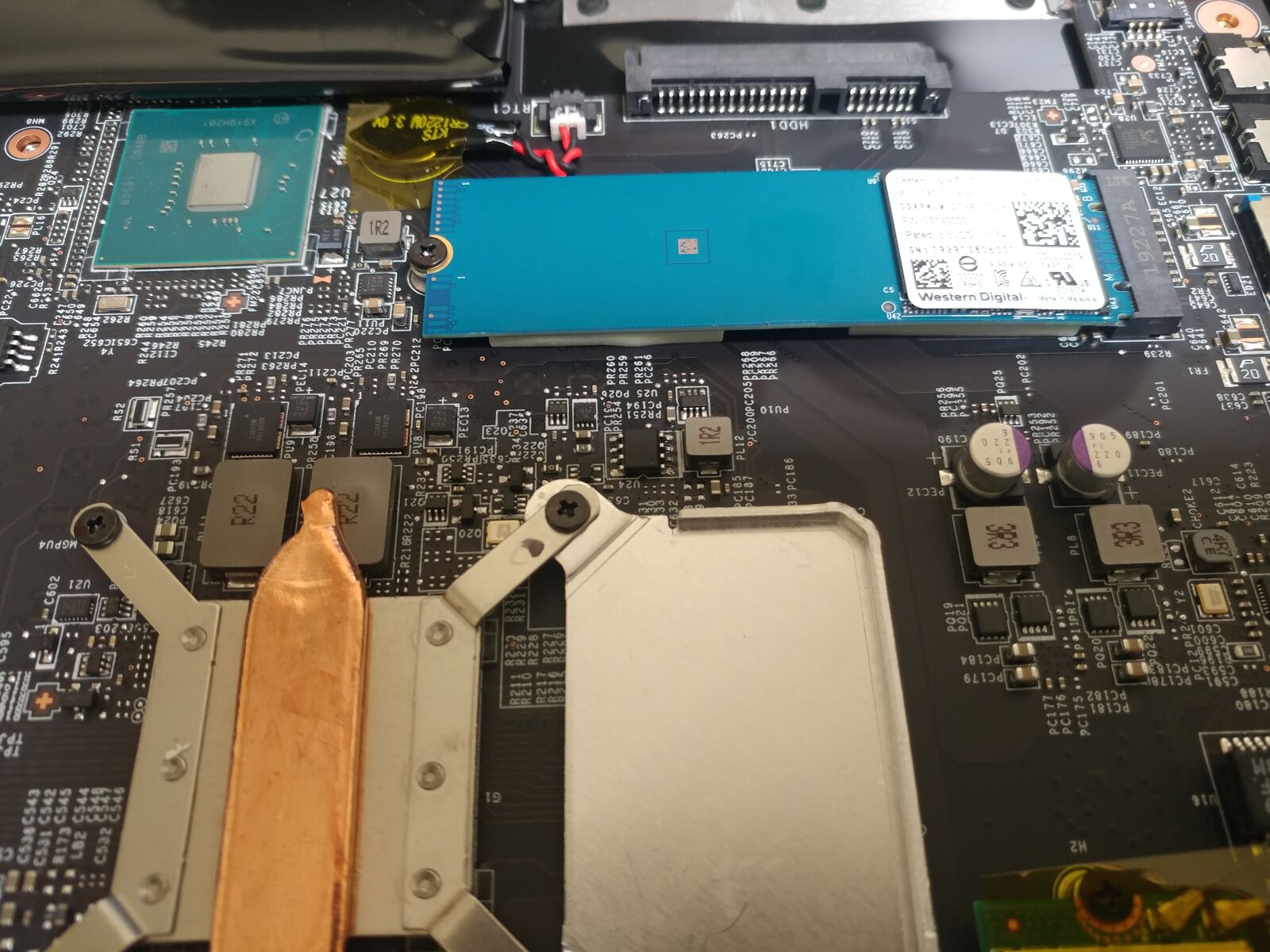 LG V20 sample photo. Laptop, pcb, repair photography