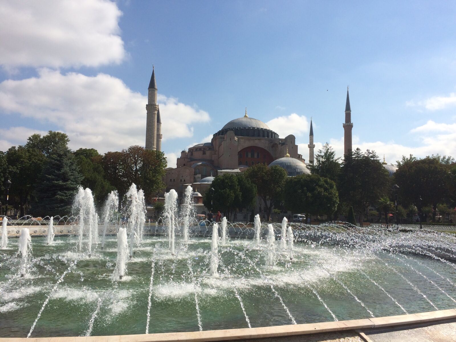 iPhone 5s back camera 4.15mm f/2.2 sample photo. Hagia sophia mosque, day photography