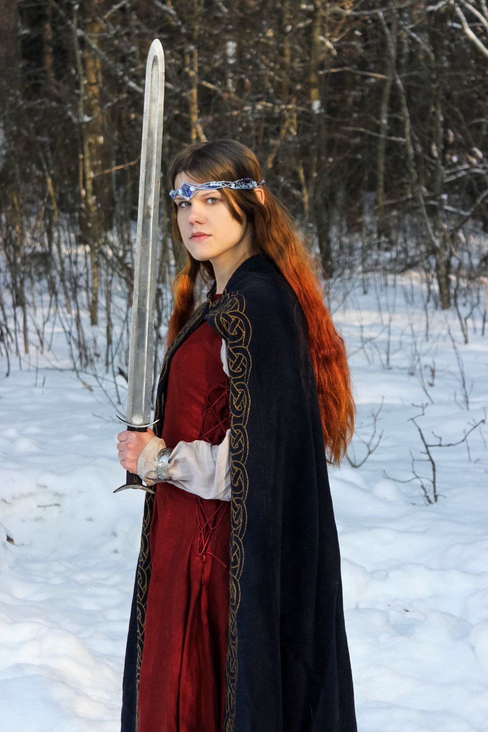 Canon EOS 600D (Rebel EOS T3i / EOS Kiss X5) sample photo. Fantasy, elf, sword photography