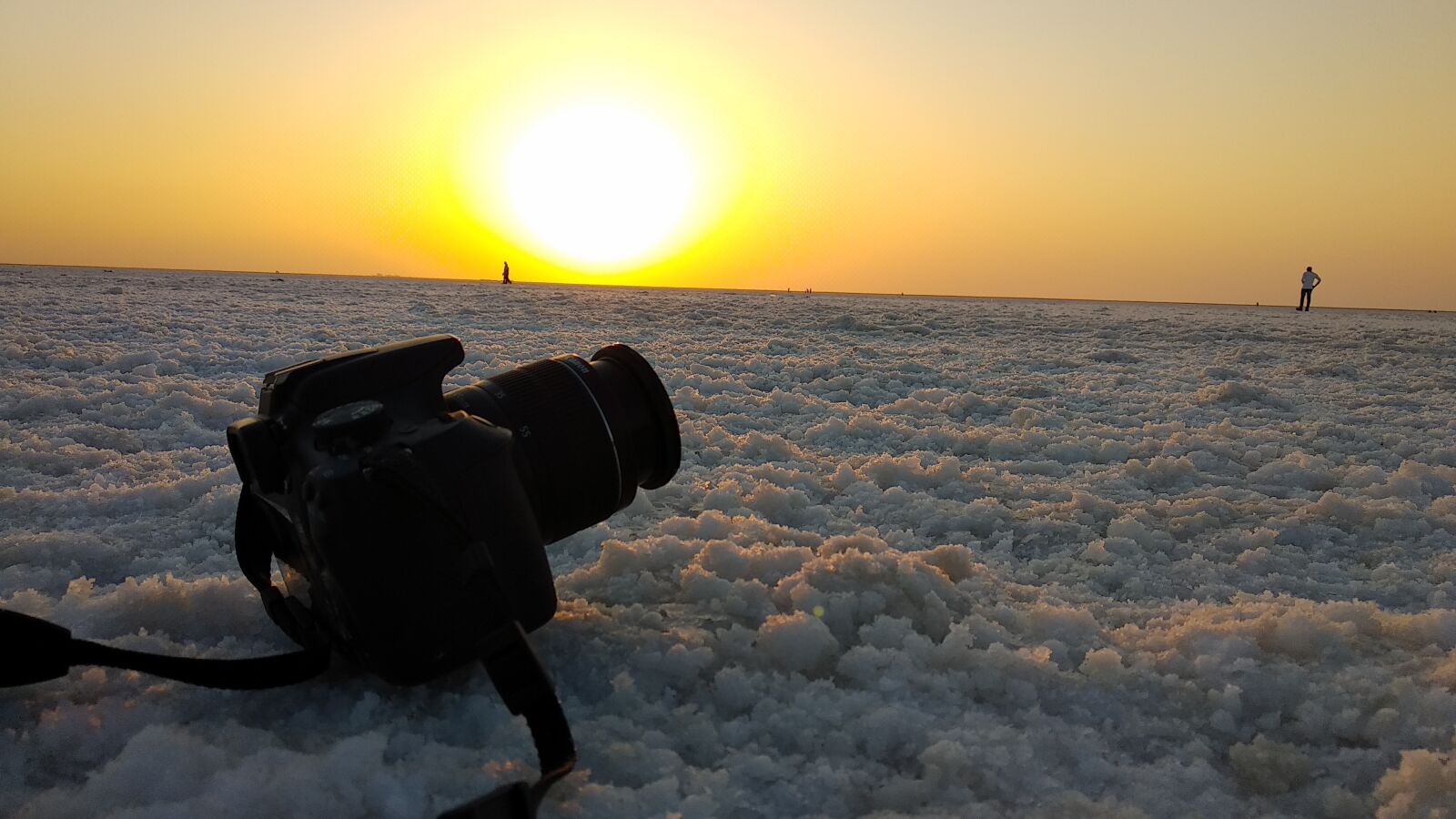 Xiaomi Mi A1 sample photo. Kutch, white desert, salt photography
