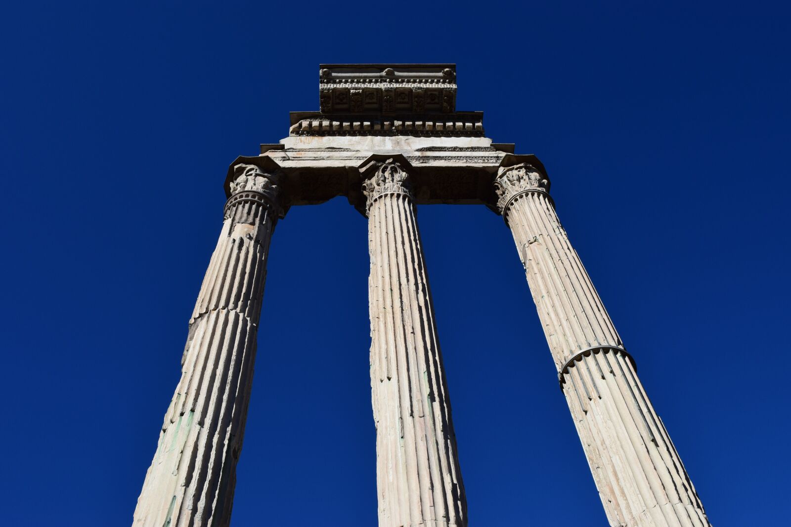 Nikon D3300 sample photo. Columns, rome, italy photography