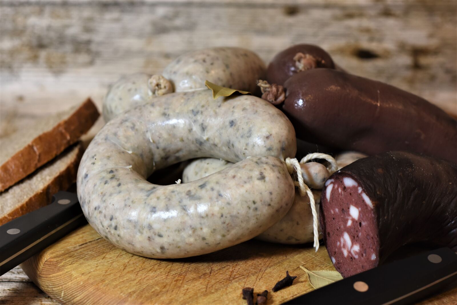 Nikon D7200 sample photo. Liver sausage, blood sausage photography