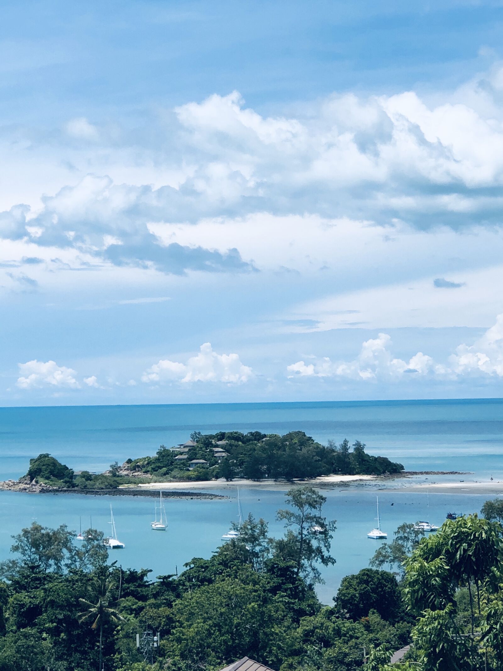 iPhone 8 Plus back dual camera 6.6mm f/2.8 sample photo. Ko, samui, island photography