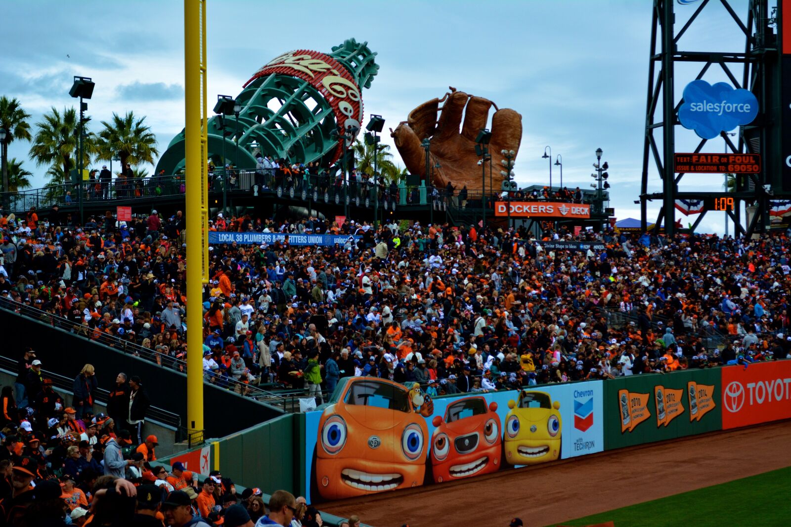 Nikon D5200 sample photo. San francisco, mccovey cove photography