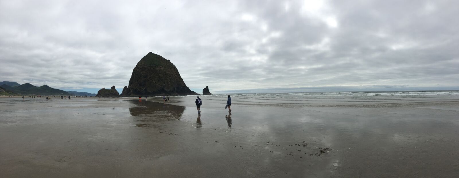 Apple iPhone 6s sample photo. Cannon beach, oregon, water photography