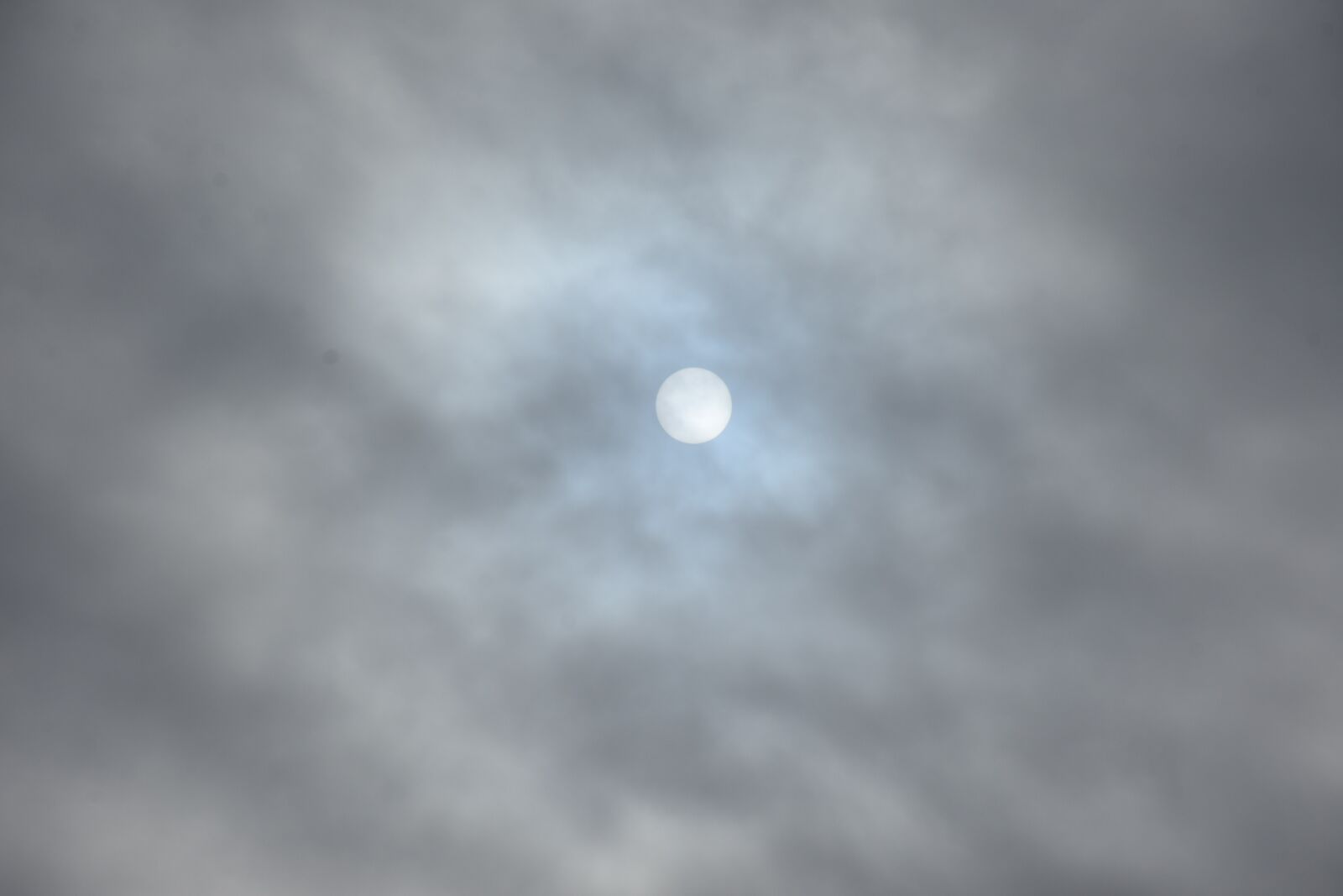 Nikon D7200 sample photo. Sun, orb, cloudy photography