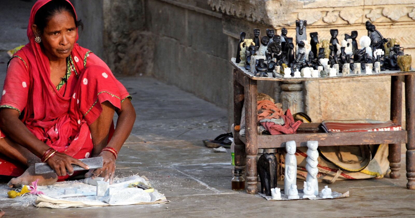 Nikon D5100 sample photo. Stone, carving, udaipur photography
