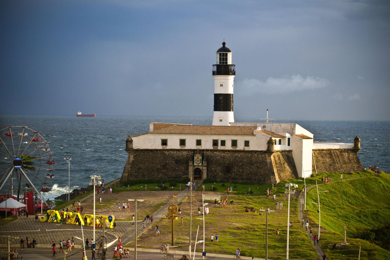 Nikon D3100 sample photo. Bahia, farol, lighthouse, salvador photography