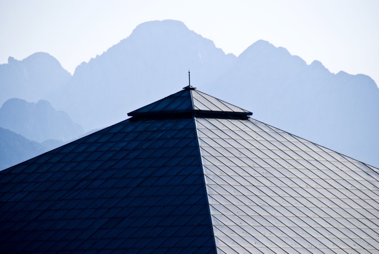 Nikon D60 sample photo. Architecture, pyramid, triangle photography