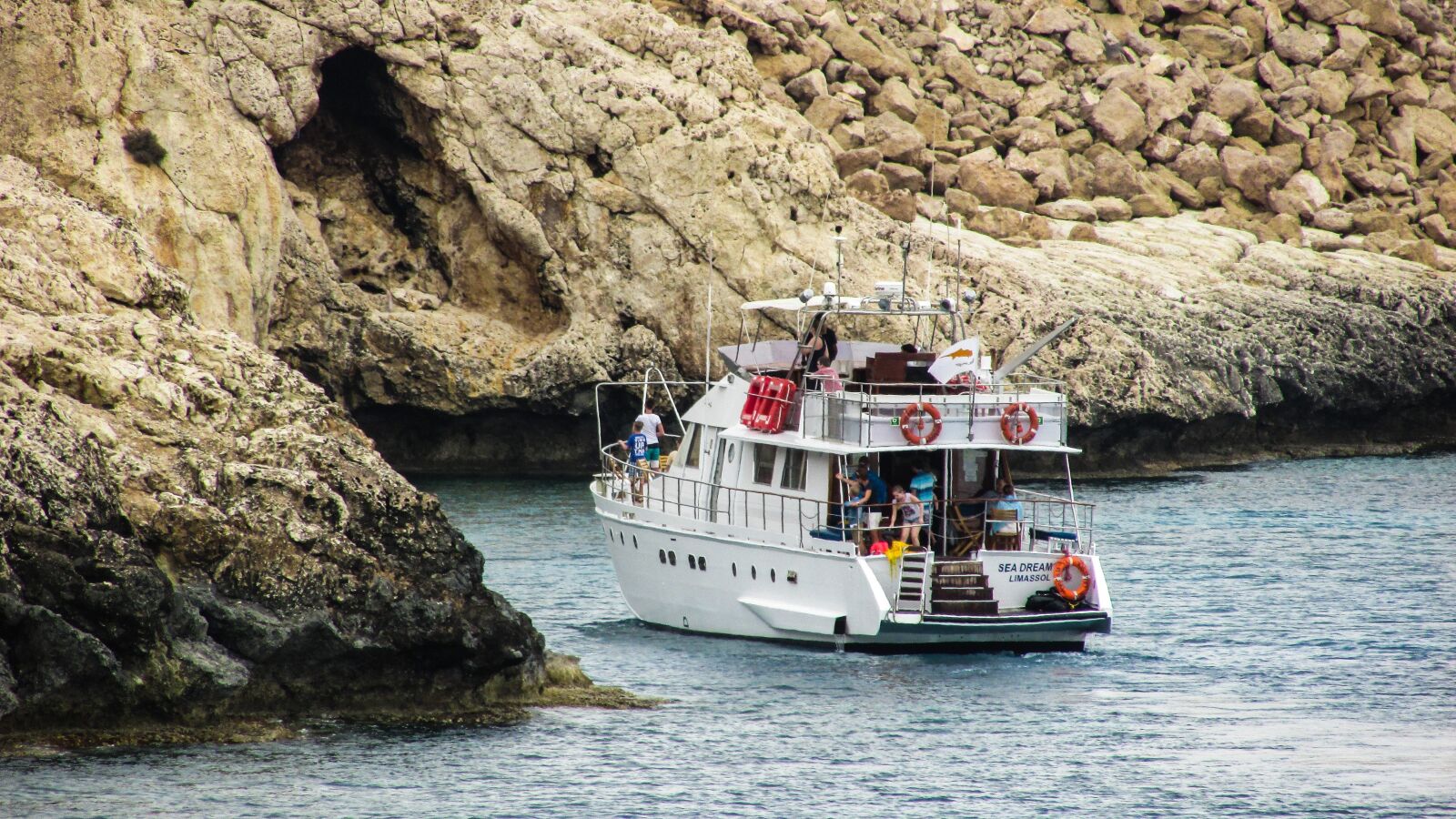 Canon PowerShot SX400 IS sample photo. Cyprus, cavo greko, sea photography