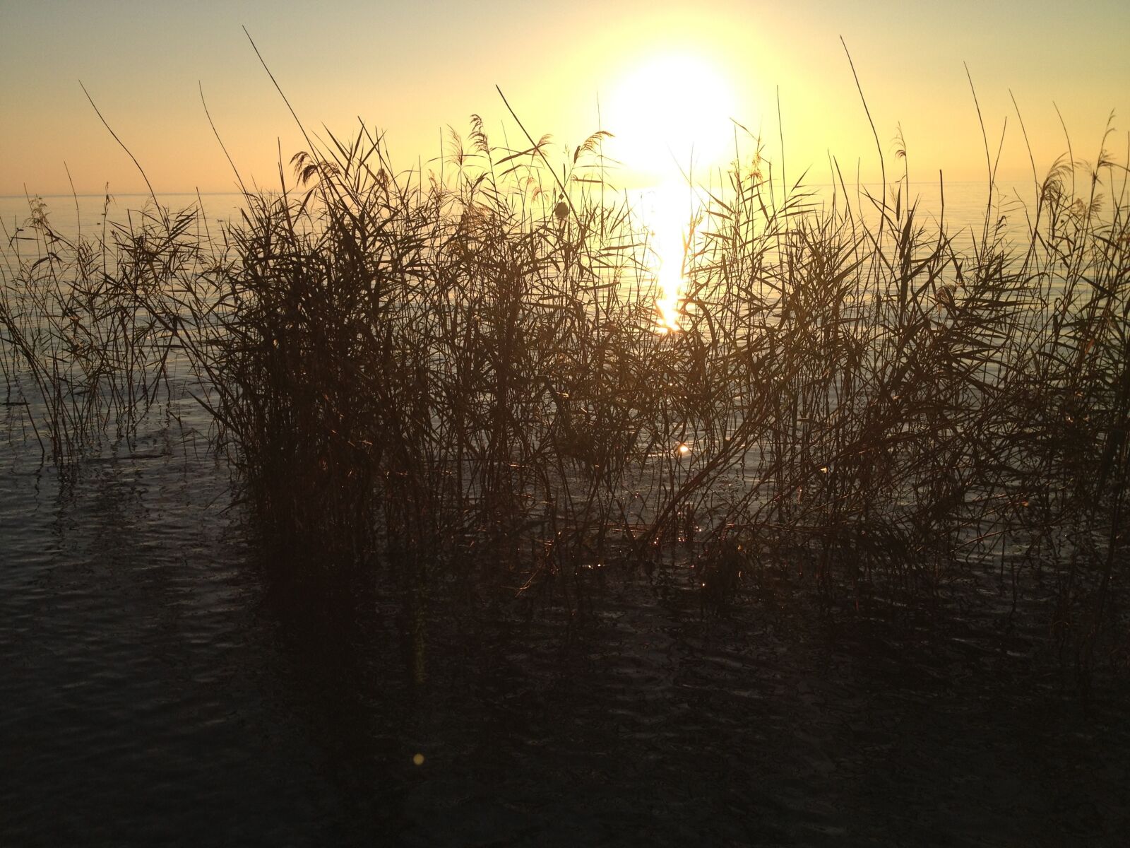 Apple iPhone 4S sample photo. Sunset, lake, lake garda photography