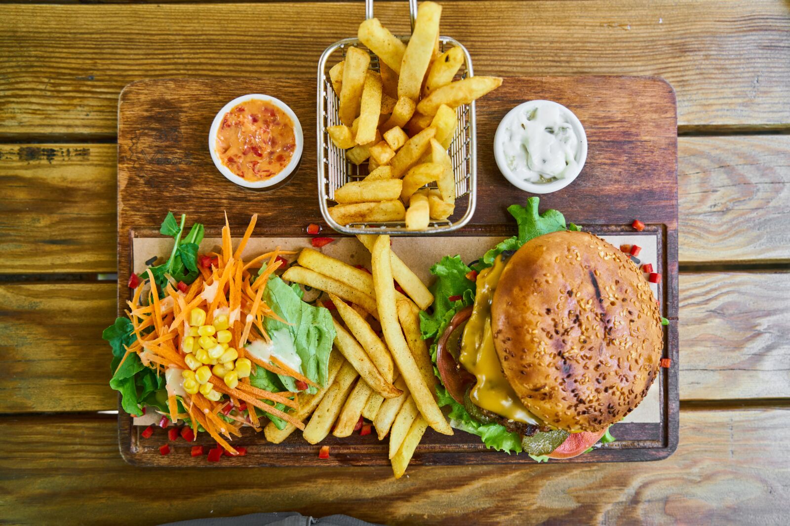 Sony a7R II sample photo. Burger, food, meat photography