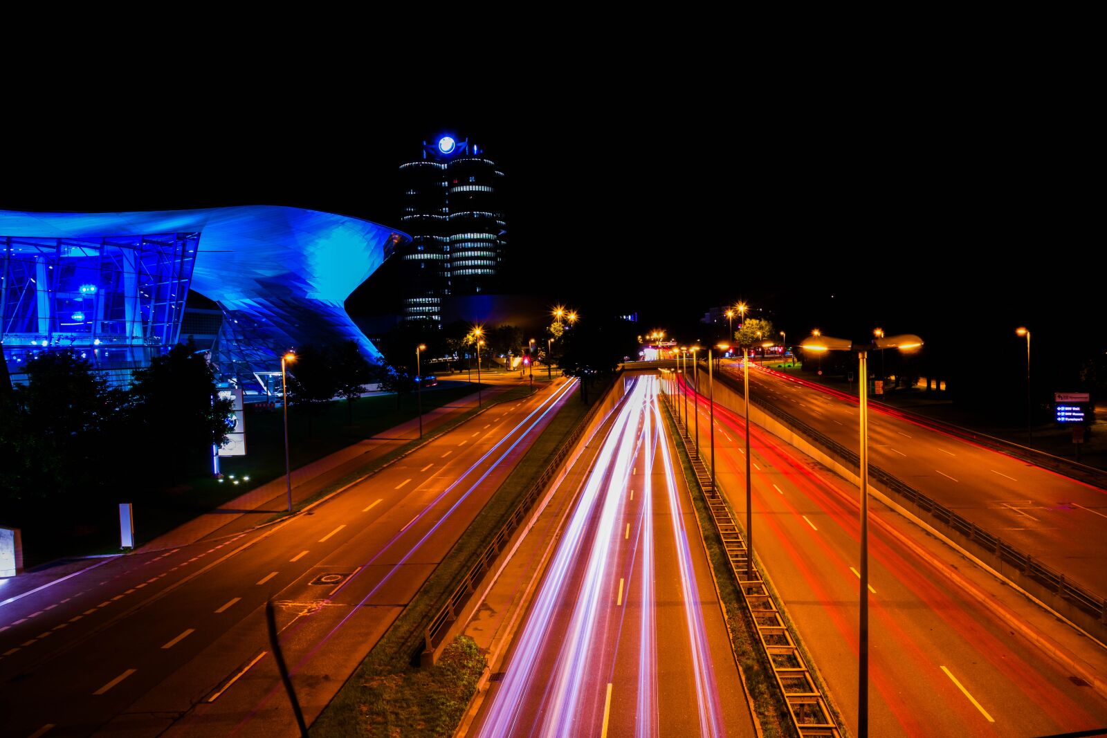 Nikon D850 sample photo. Munich, bmw, wallpaper photography