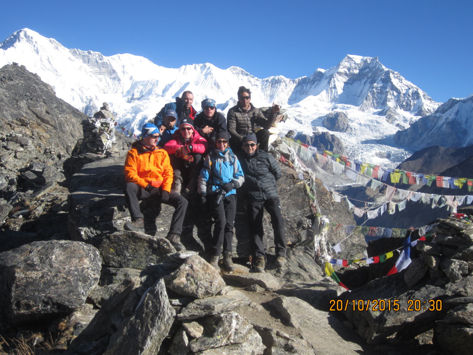 Canon PowerShot ELPH 100 HS (IXUS 115 HS / IXY 210F) sample photo. Everest, base, camp, trekking, 2017 photography