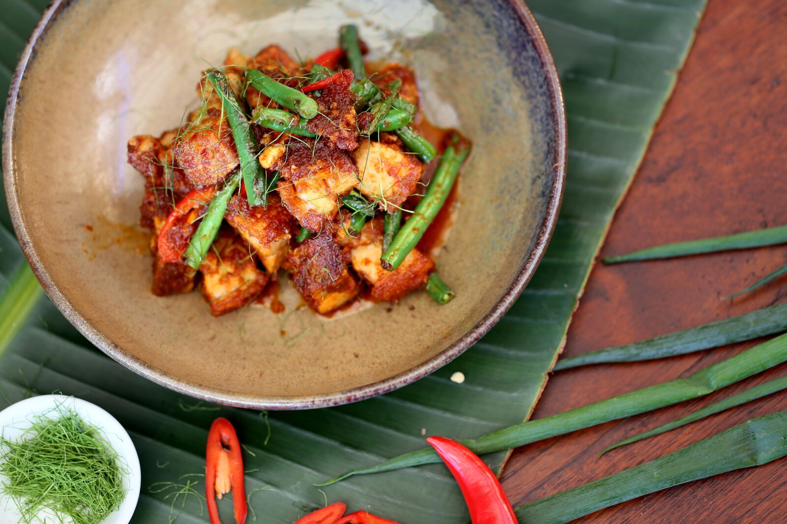 Canon EOS 6D sample photo. Thai food, prik khing photography