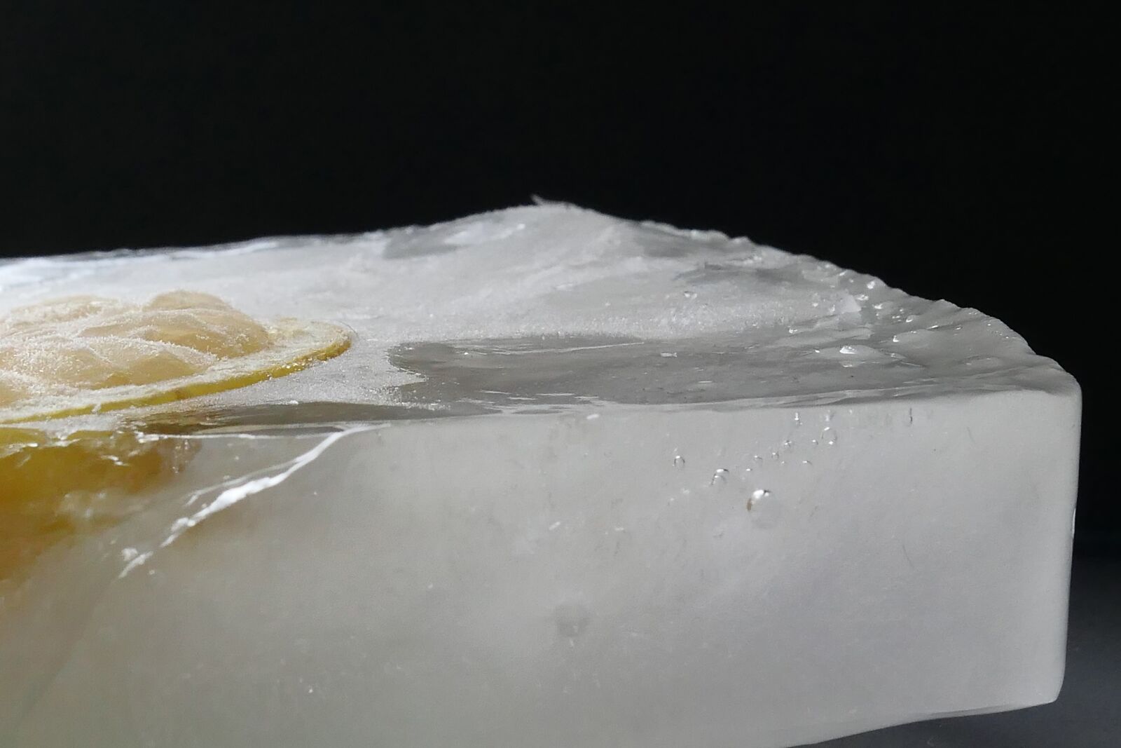 Panasonic Lumix DMC-LX10 (Lumix DMC-LX15) sample photo. Ice, lemon, eiszitrone photography