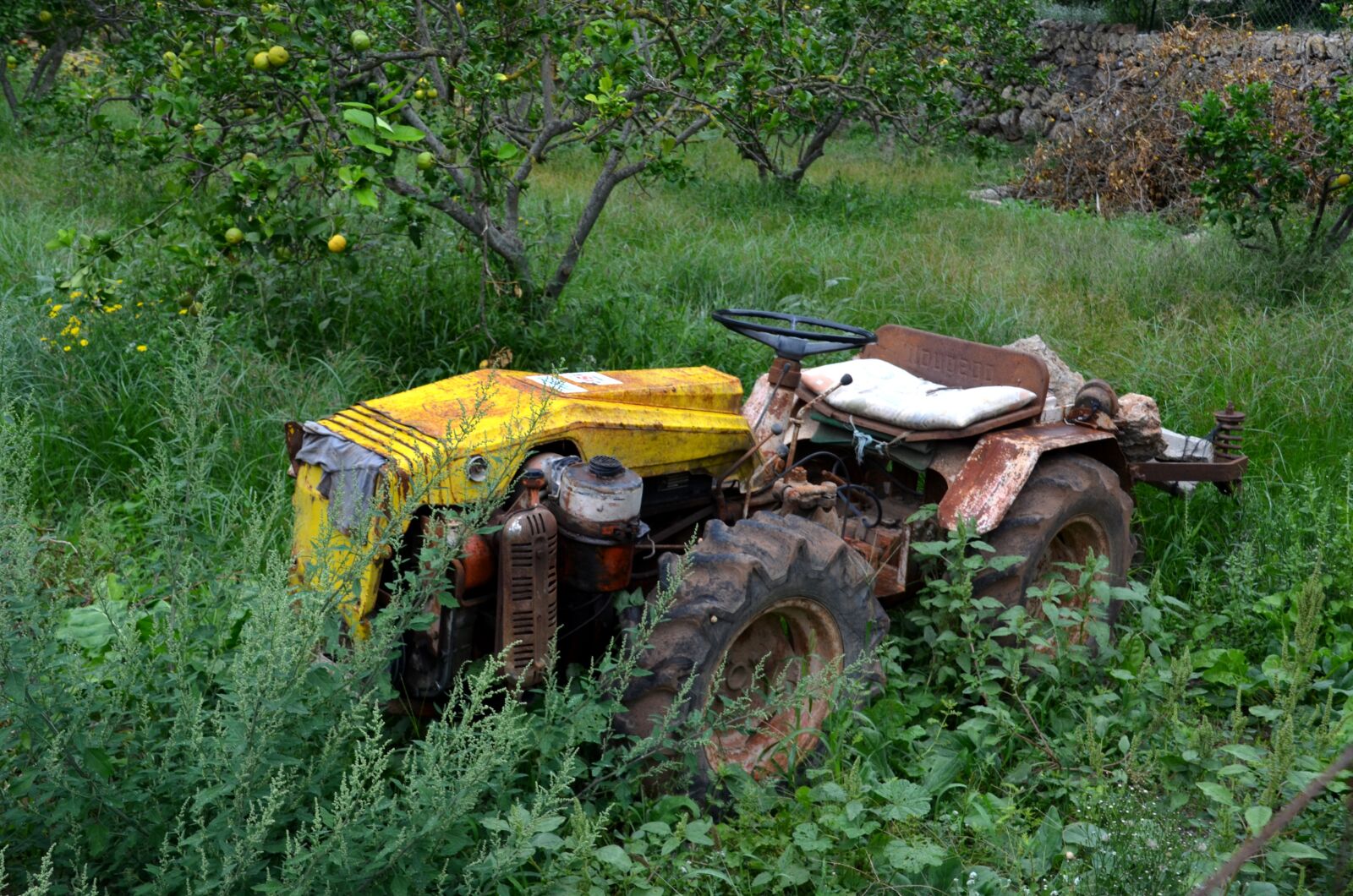 Nikon D5100 sample photo. Tracktor, scrap, tractor photography