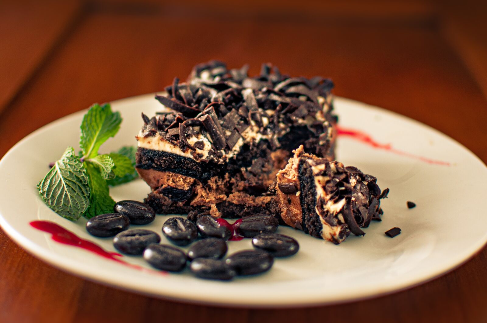 Nikon D90 sample photo. Dessert, chocolate, food photography