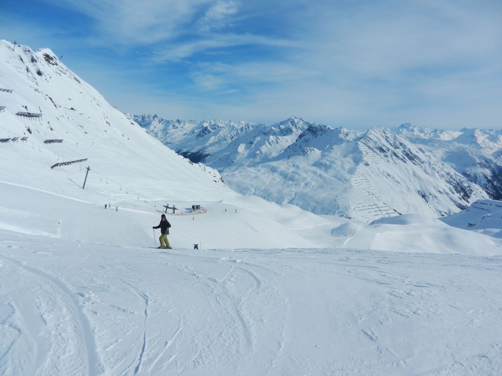 Nikon Coolpix S9100 sample photo. Vorarlberg, skiing, outlook photography