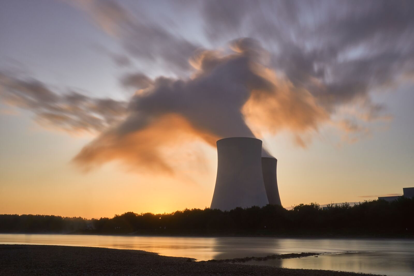 Sony a6400 sample photo. Nuclear power plant, cooling photography