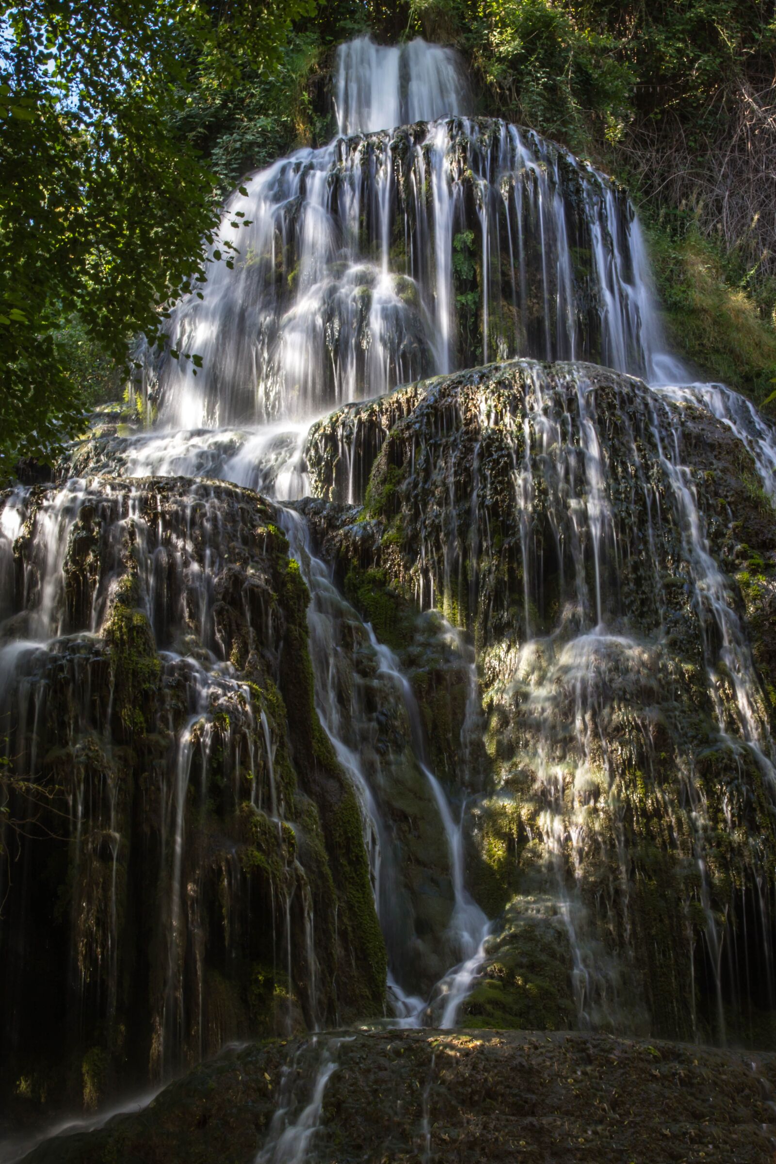 Canon EOS 60D + Canon EF 24-105mm F4L IS USM sample photo. Waterfall, nature, wood photography