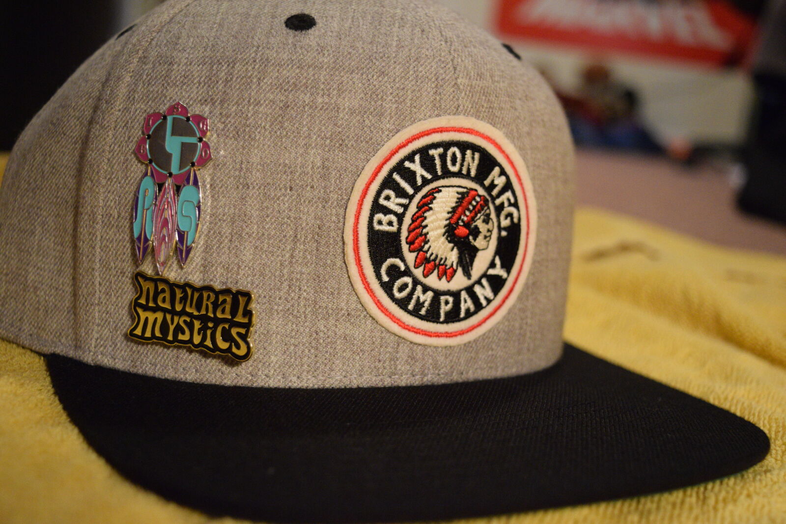 Nikon D3300 sample photo. Brixton, mfg, hats photography