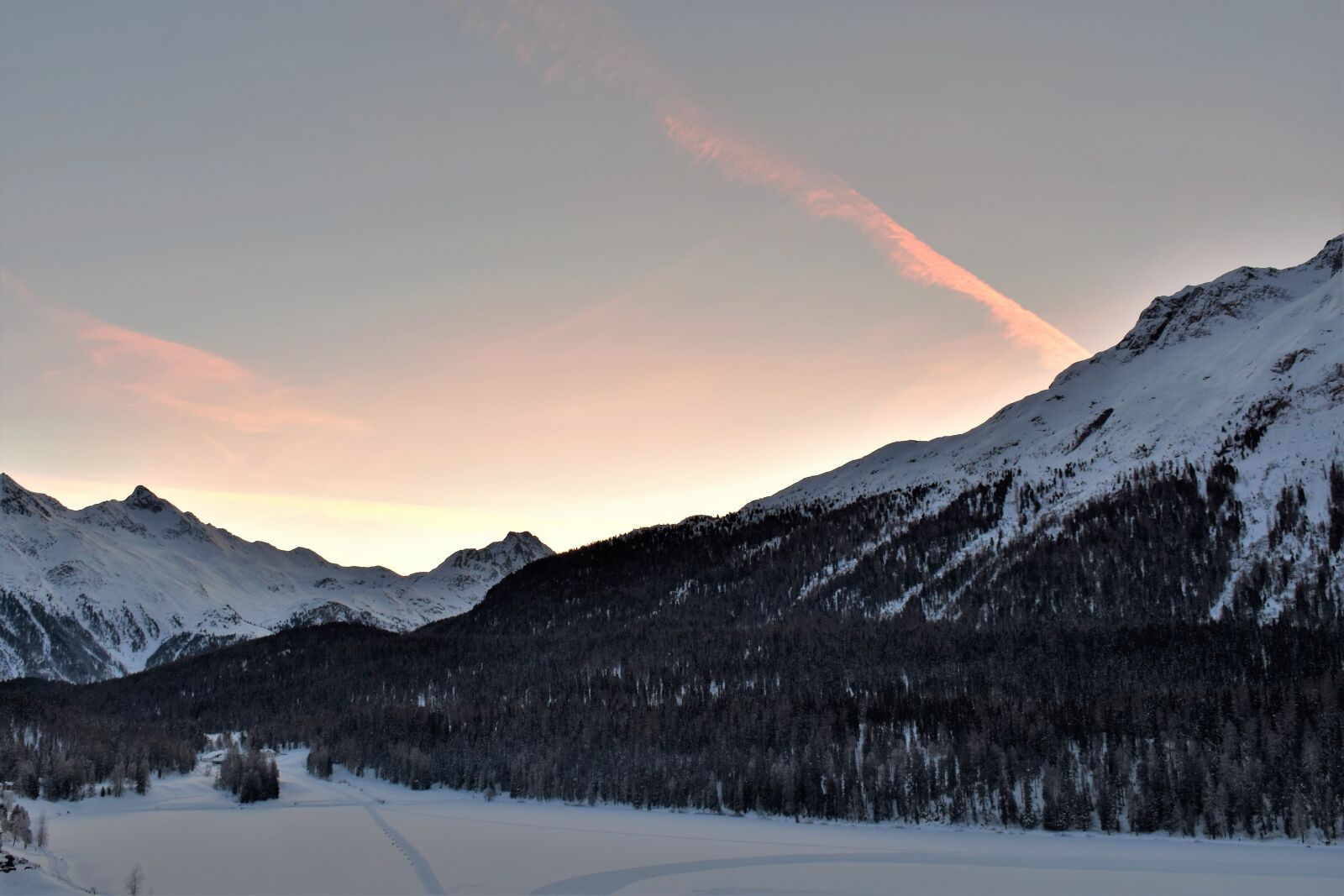 Nikon D5500 sample photo. Winter, mountains, ski area photography