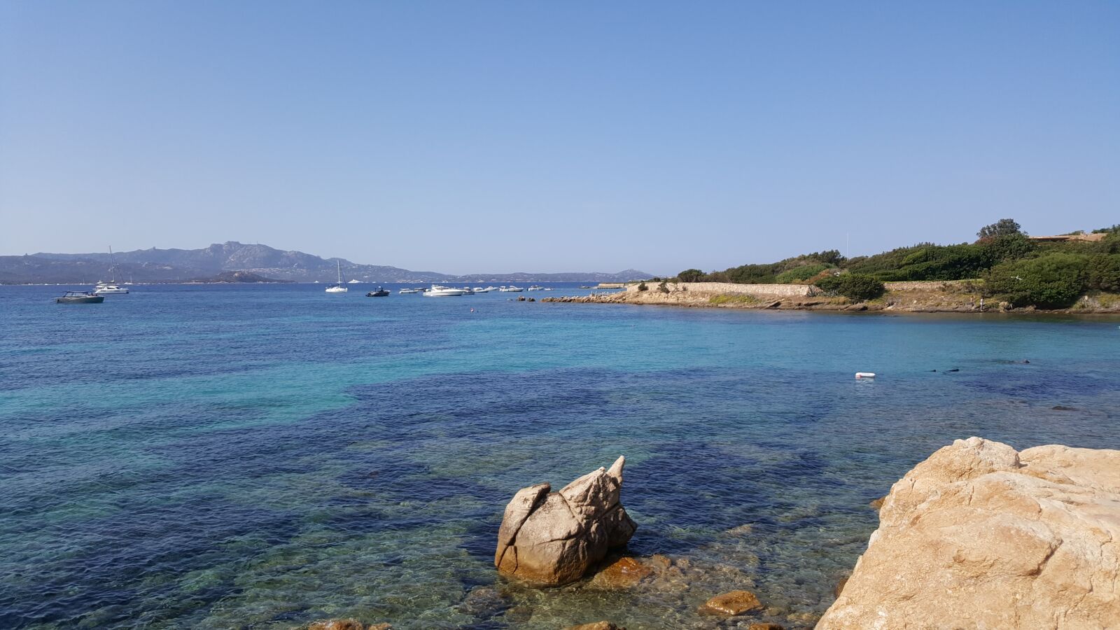 Samsung Galaxy S6 sample photo. Porto rotondo, sardinia, rocks photography