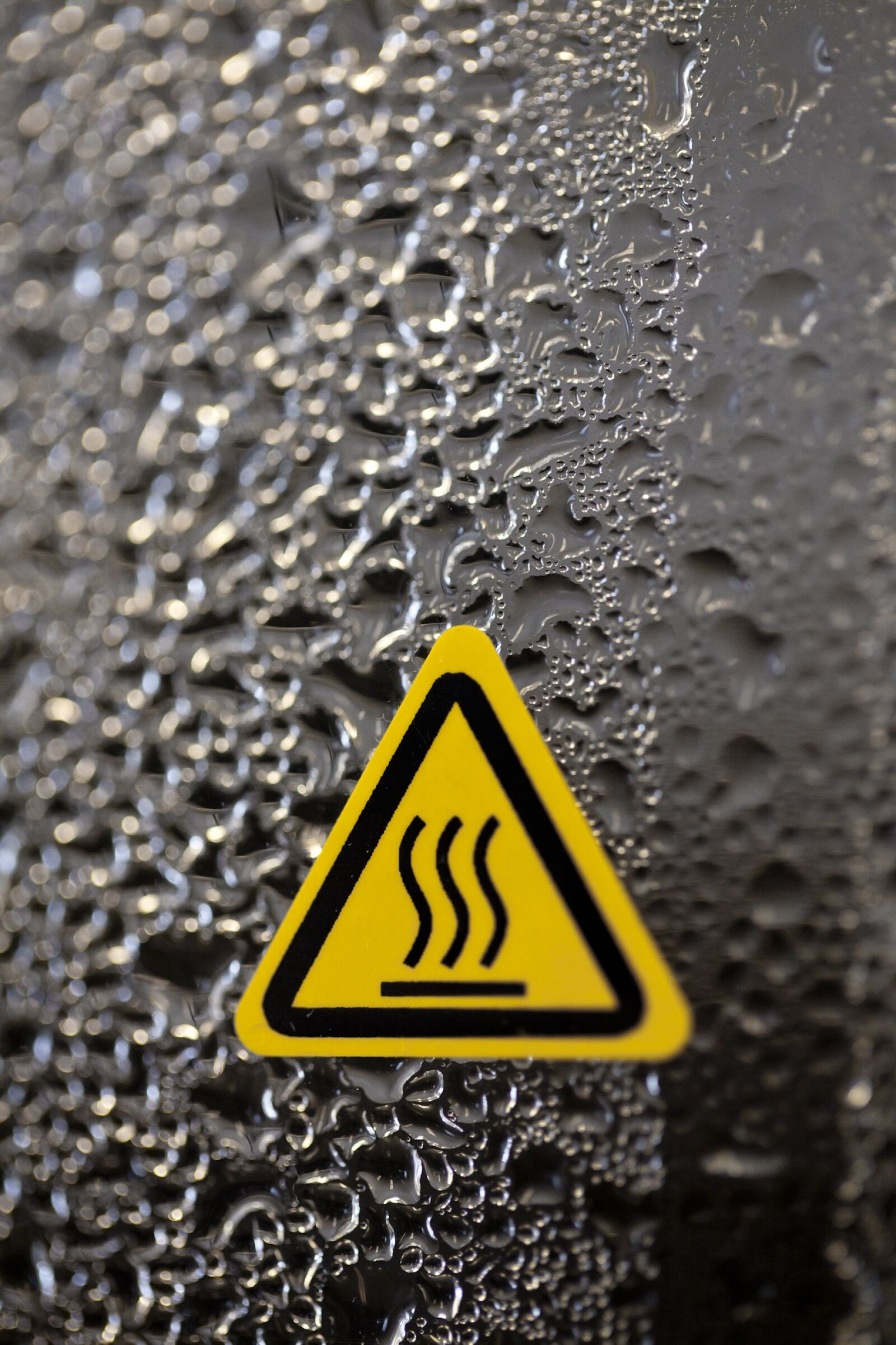 Canon EOS 5D Mark II sample photo. Warning hot, drops, lab photography