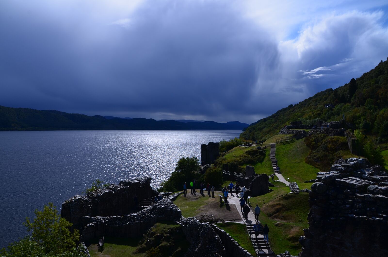 Nikon D5100 sample photo. Loch ness, urquhart castle photography