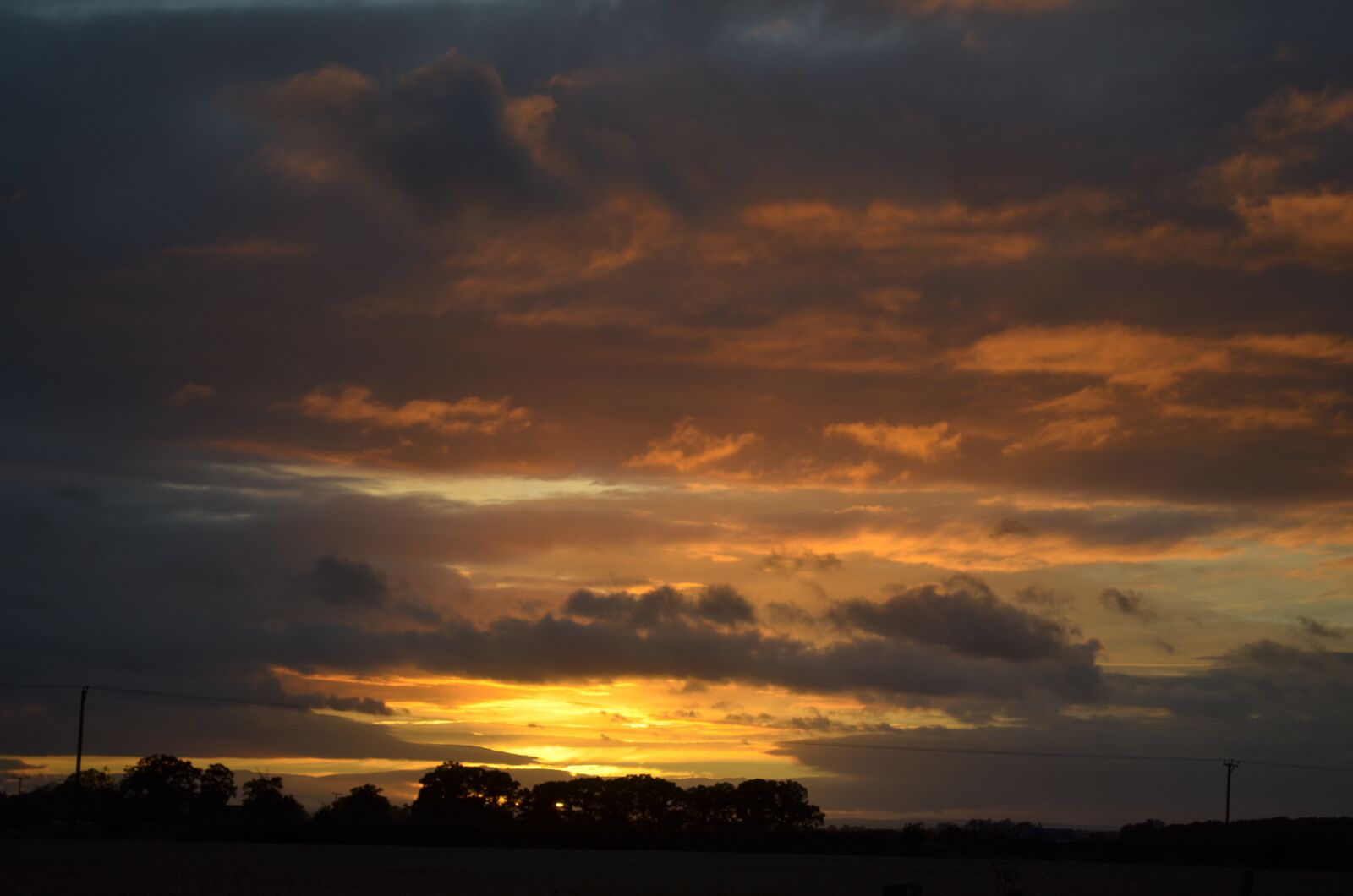 Nikon D5100 sample photo. Sunset, silhouette, skyscape photography