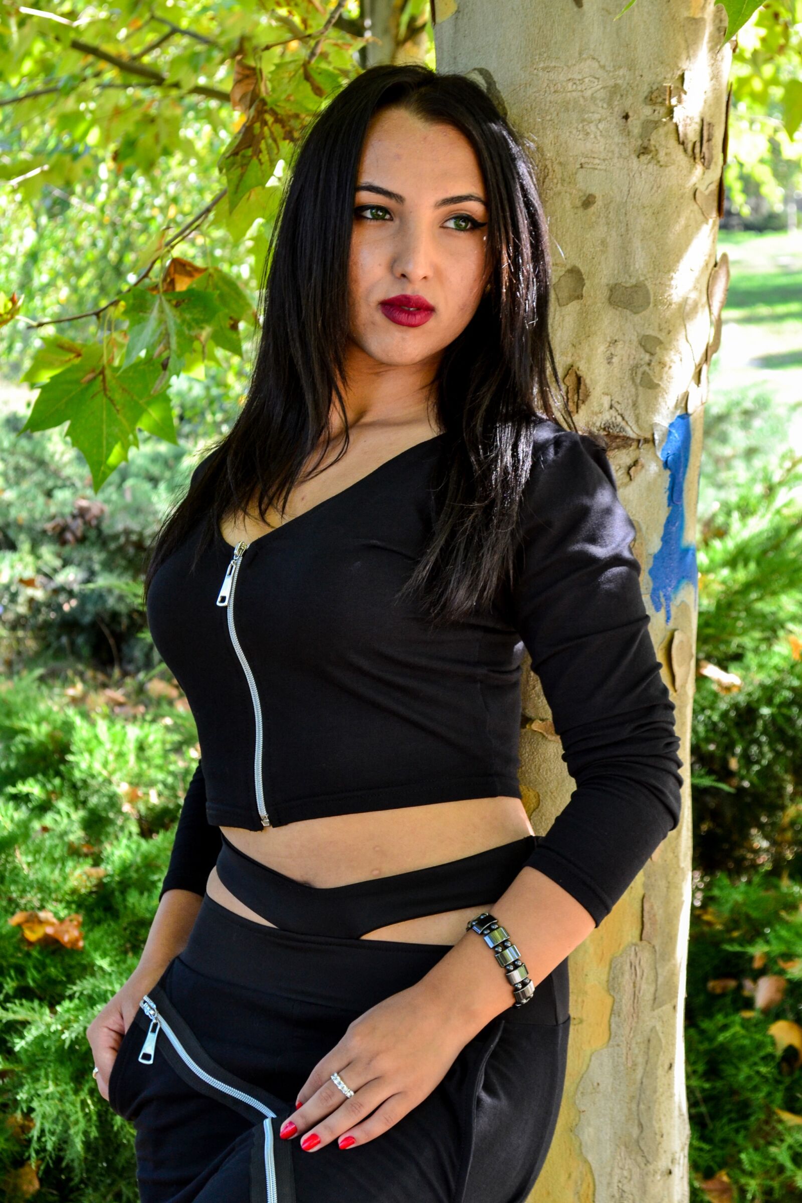 Nikon D3100 sample photo. Girl, outdoor, autumn photography