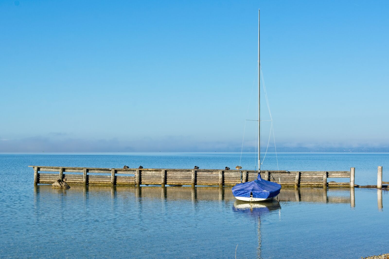 Nikon D7100 sample photo. Pier, anchorage, boat photography