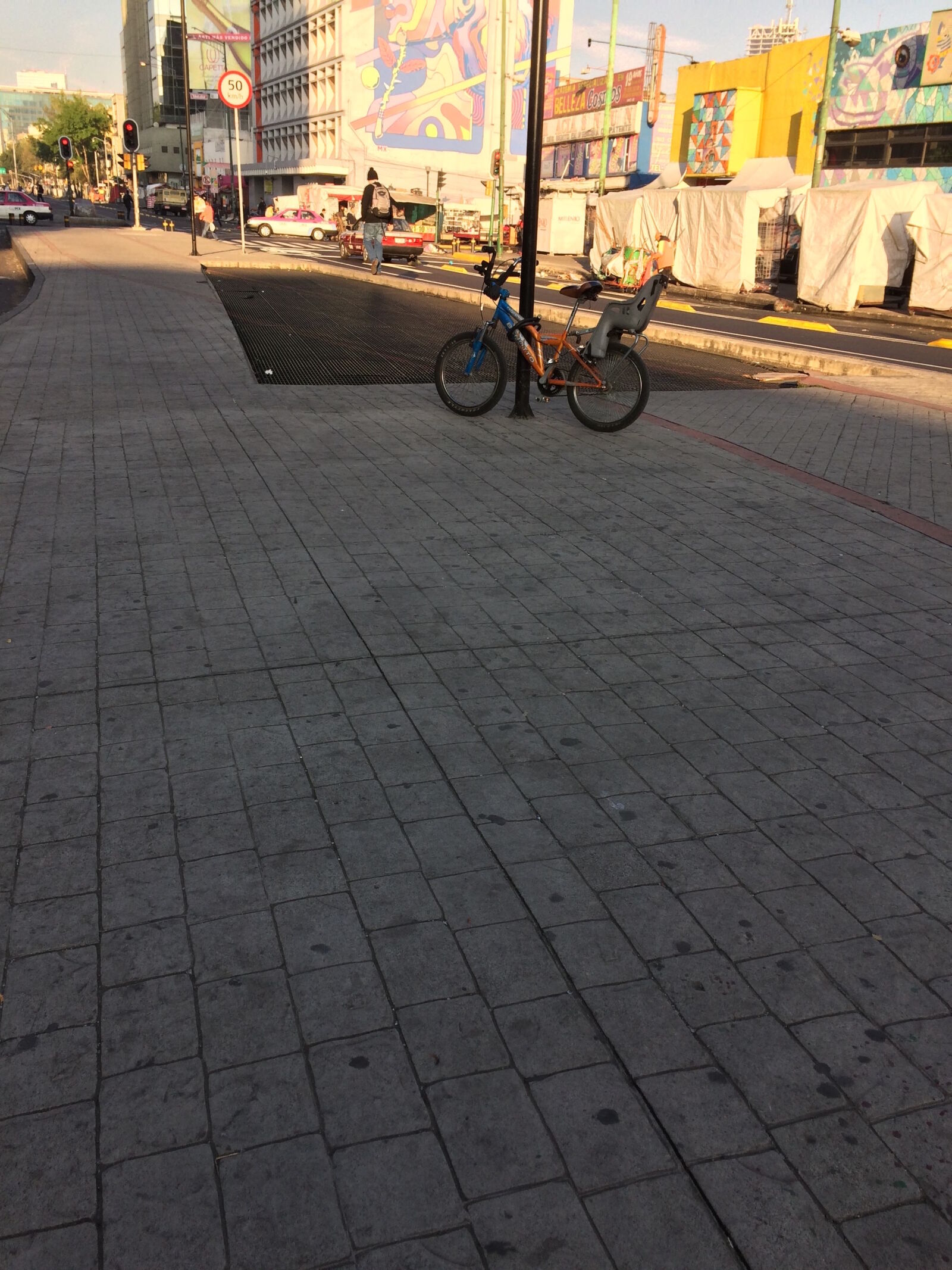 iPhone 5s back camera 4.15mm f/2.2 sample photo. Alone, bicycle, bicycle, parked photography