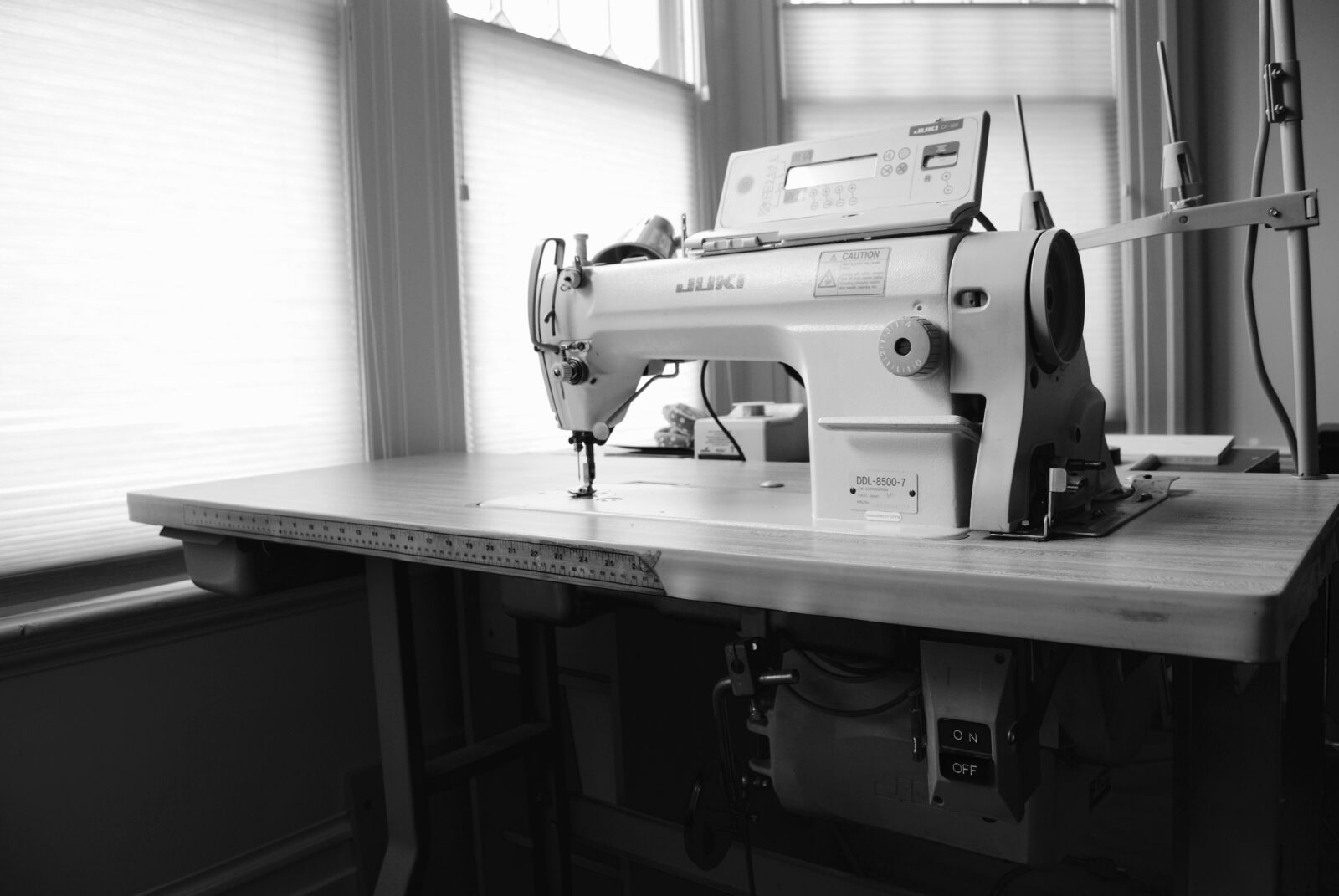 Nikon D3000 sample photo. Industrial, manufacturing, sewing, sewing photography
