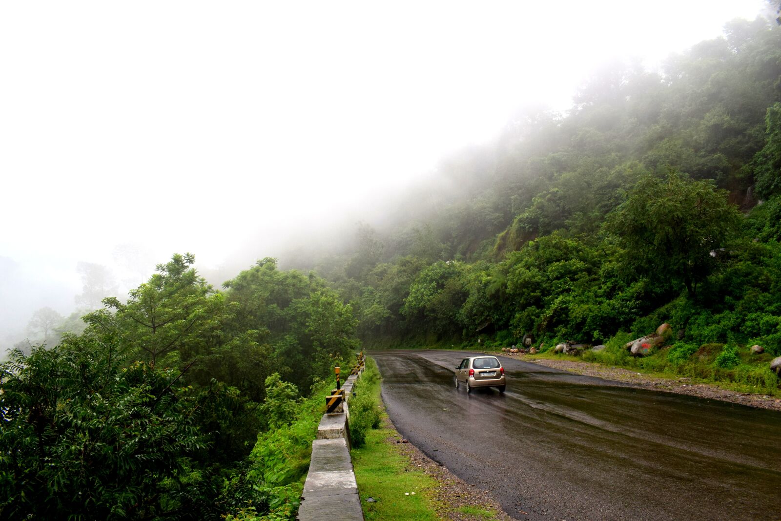 Nikon D3300 sample photo. Rains, fog, clouds photography