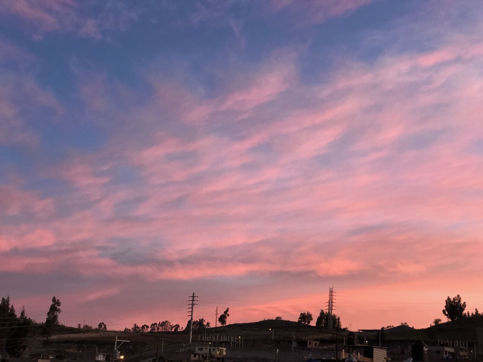 iPhone 8 Plus back dual camera 6.6mm f/2.8 sample photo. Cielo, rosa, único photography