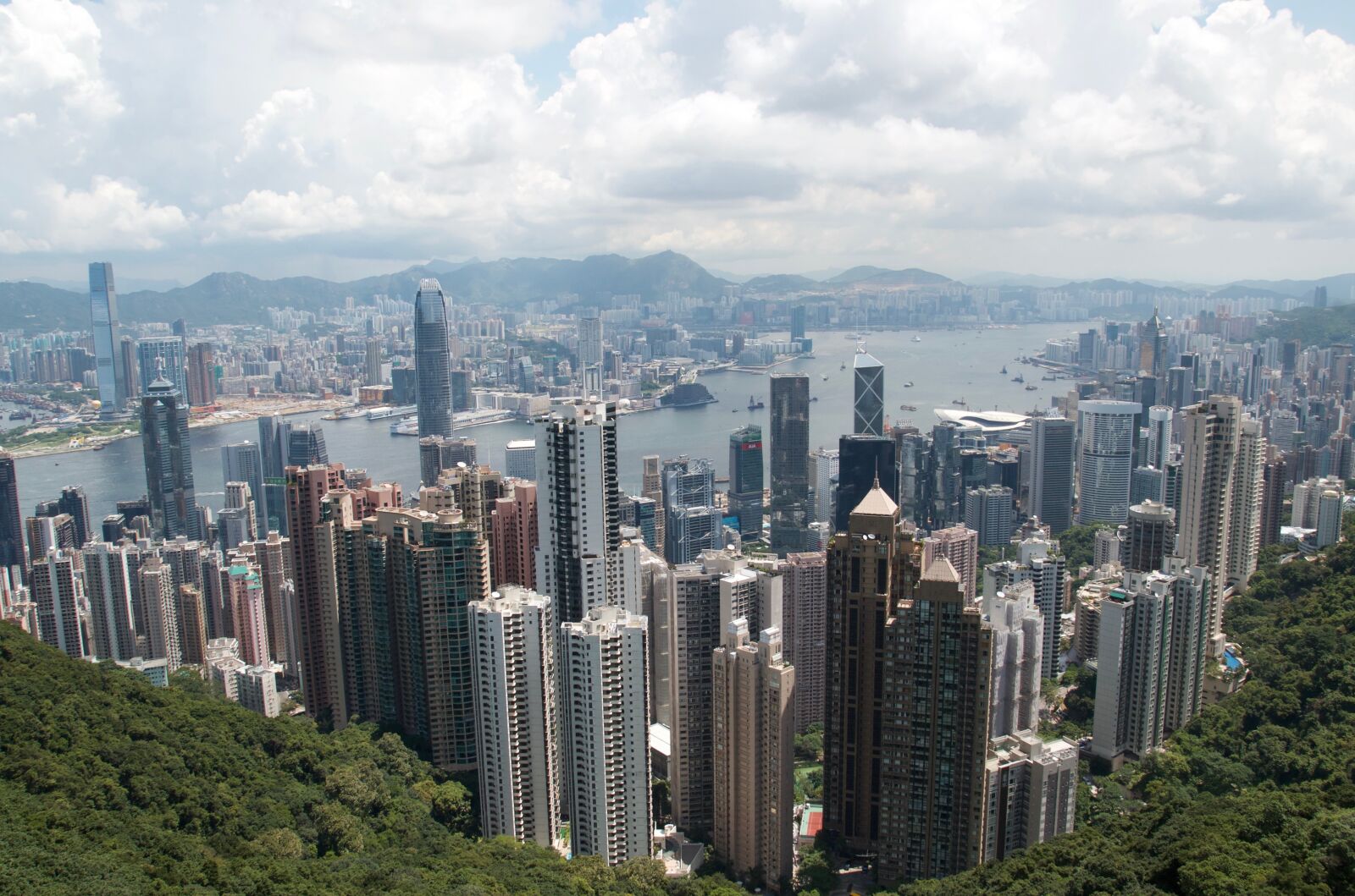 Nikon D7000 sample photo. Hongkong, skyscrapers, buildings photography