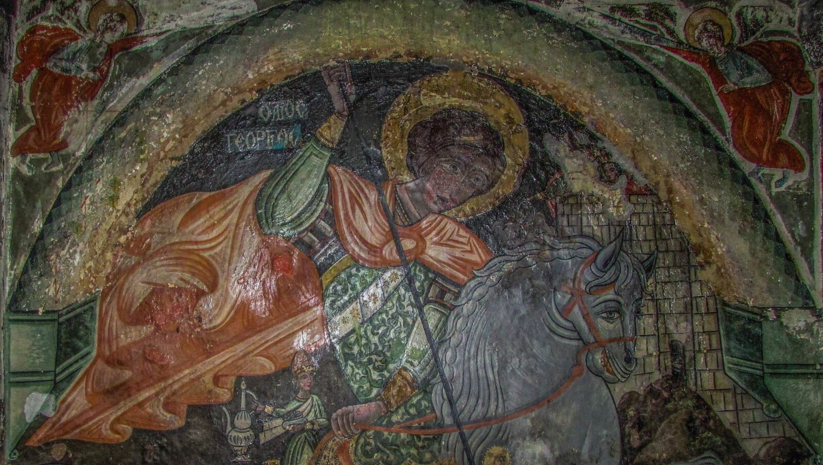 Canon PowerShot SX400 IS sample photo. Ayios georgios, iconography, byzantine photography