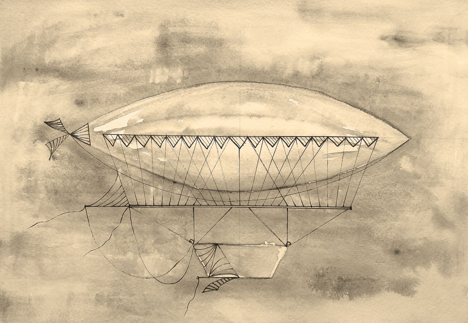 Samsung Galaxy J4+ sample photo. The airship, balloon, zeppelin photography